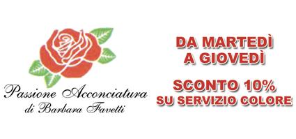 Passione Acconciatura Card 15x7