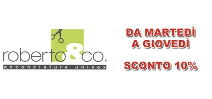 Roberto Acconciature Card 15x7